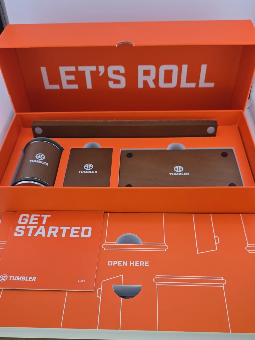 Tumbler Rolling Knife Sharpener Starter Set
